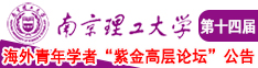 操美女的大逼南京理工大学第十四届海外青年学者紫金论坛诚邀海内外英才！